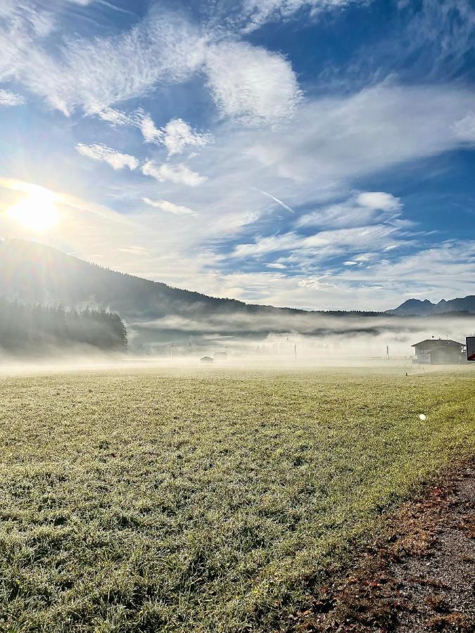 Haus Sabine Lägenhet Leutasch Exteriör bild